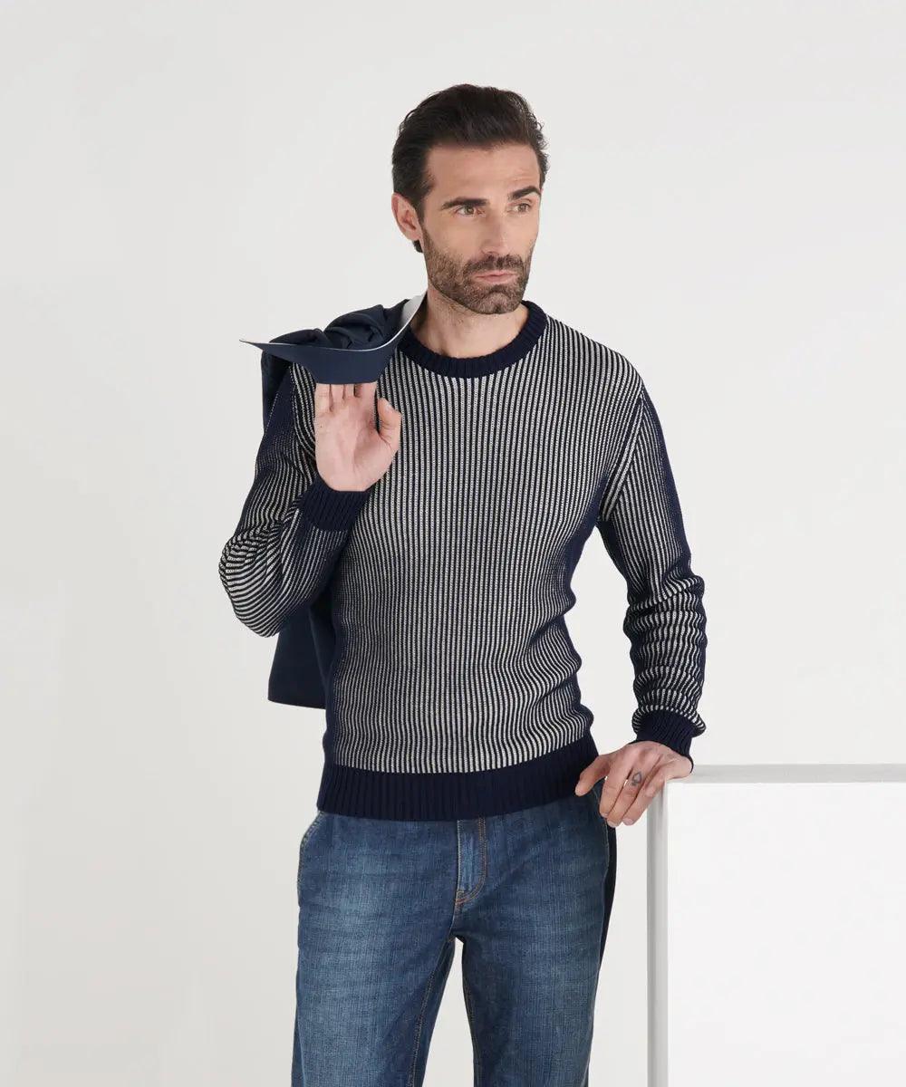 Double colours Knitwear - Luís Figo