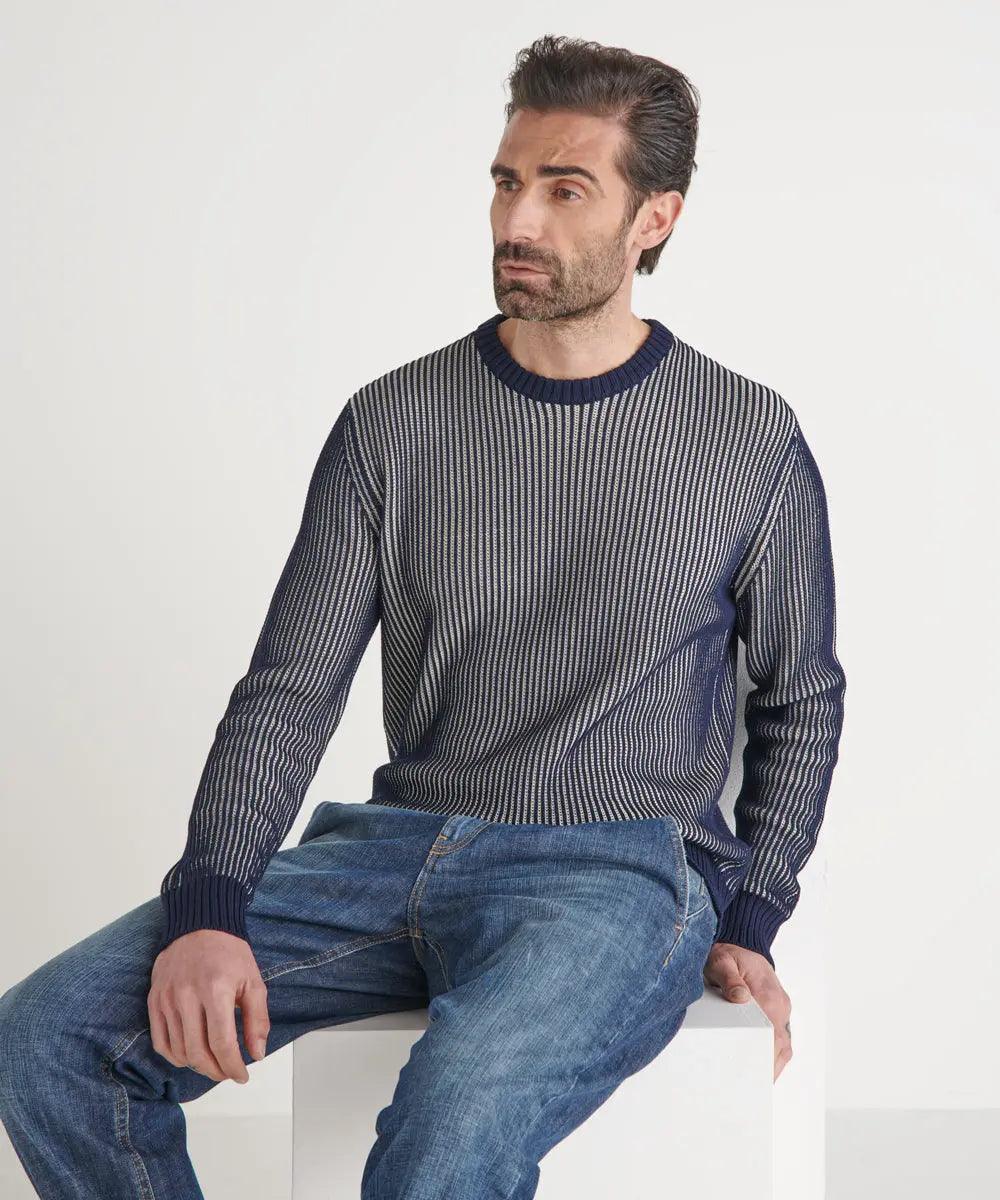 Double colours Knitwear - Luís Figo