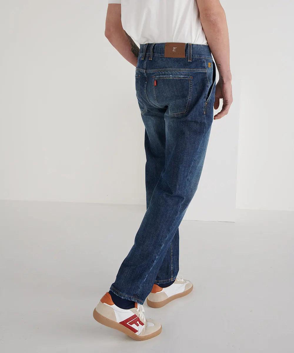 Jeans with inside belt - Luís Figo