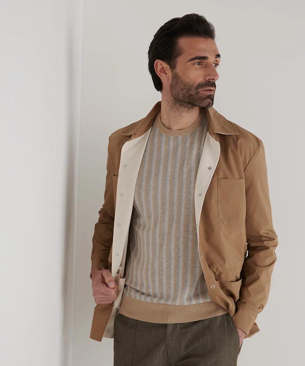 Reversible jacket : Luís Figo