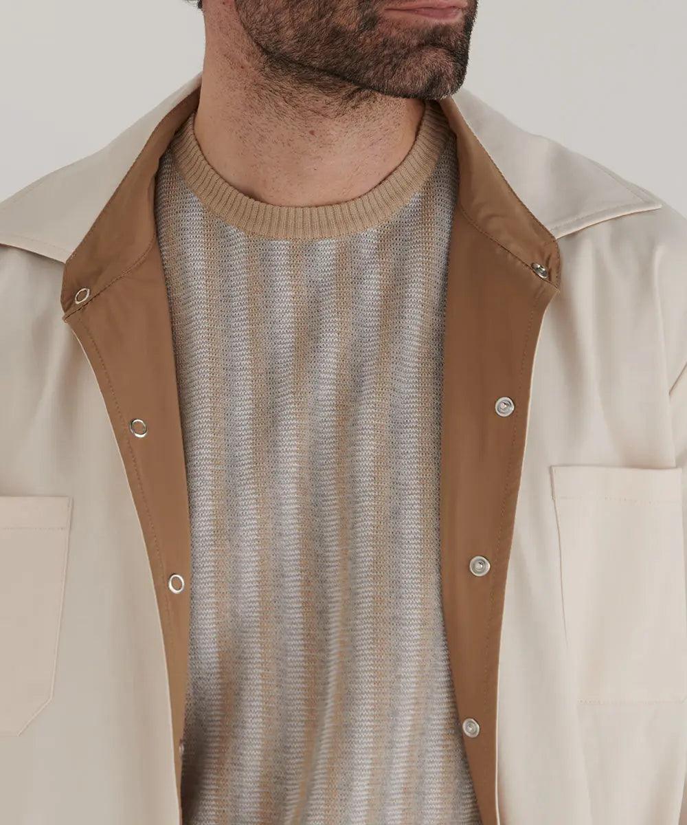 Reversible jacket : Luís Figo